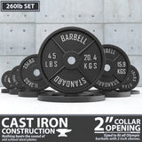Synergee Standard Metal Weight Plates