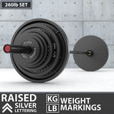 Synergee Standard Metal Weight Plates