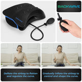 BackWave Back Stretcher & Massager – Adjustable Spine Support for Pain Relief, Posture Correction & Flexibility