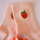 Just Peachy Grip Socks