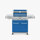 35633B | Matte Blue Infrared Propane Gas Grill