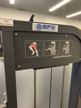 SFE Seated Selectorized Leg Extension & Curl Machine – Dual-Function Lower Body Gym Equipment for Home or Commercial Use
