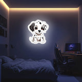 UV Printed Dog Neon Wall Art- LV0023