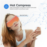 EYE-C Heated Eye Mask for Dry, Tired Eyes – Portable Eye Soothing & Relaxation Therapy for Home, Travel & Office