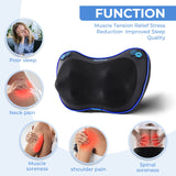 MILLOW Massage & Heat Therapy Pillow – Full-Body Electric Massager for Pain Relief, Stress Reduction & Circulation Boost