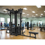 SFE Commercial 4-Station Jungle Gym – Multi-User Cable Machine with 4 Weight Stacks for Full-Body Training (319 lb Max Stack)