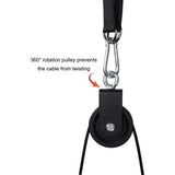 Adjustable LAT Pulley System – Cable Machine Attachment for Tricep Pulldown, Bicep Curl, and Home Gym Workouts