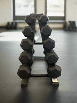 SFE A-Frame Vertical Dumbbell Rack – Compact 5-Pair Weight Storage, 300 LB Capacity