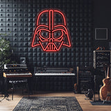 Dark Vader Metal Neon Wall Art- LN0080