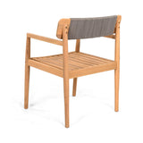 Premium 5-Piece Acacia Wooden Outdoor Furniture Patio Set With Dining Chairs And Table (SAK70445)
