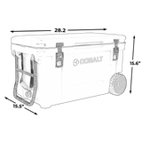 Cobalt 55 Quart with Wheels Roto-Molded Super Cooler
