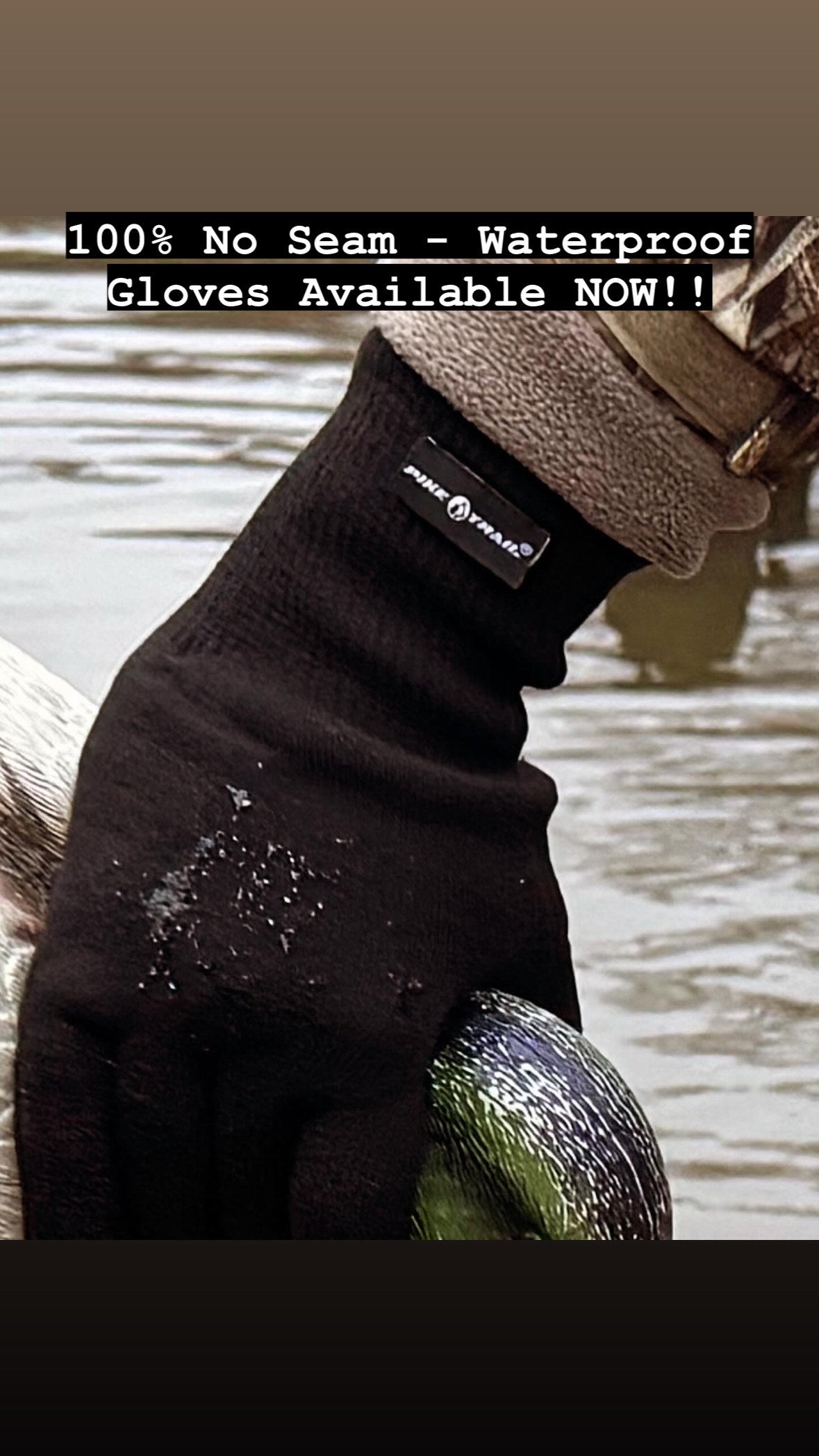 Pike Trail 100% Waterproof Seamless Gloves