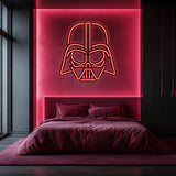Dark Vader Metal Neon Wall Art- LN0080
