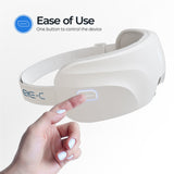 EYE-C Heated Eye Mask for Dry, Tired Eyes – Portable Eye Soothing & Relaxation Therapy for Home, Travel & Office