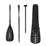 NIXY 3-Piece Adjustable 100% 3K Carbon Fiber SUP Pro Paddle
