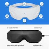 EYE-C Heated Eye Mask for Dry, Tired Eyes – Portable Eye Soothing & Relaxation Therapy for Home, Travel & Office