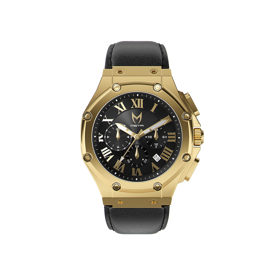 AM1001LB - AMBASSADOR POLISHED 18K GOLD