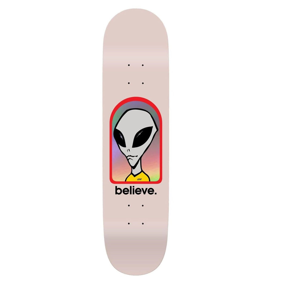 Alien Workshop Believe Skateboard Deck - 8" Pink