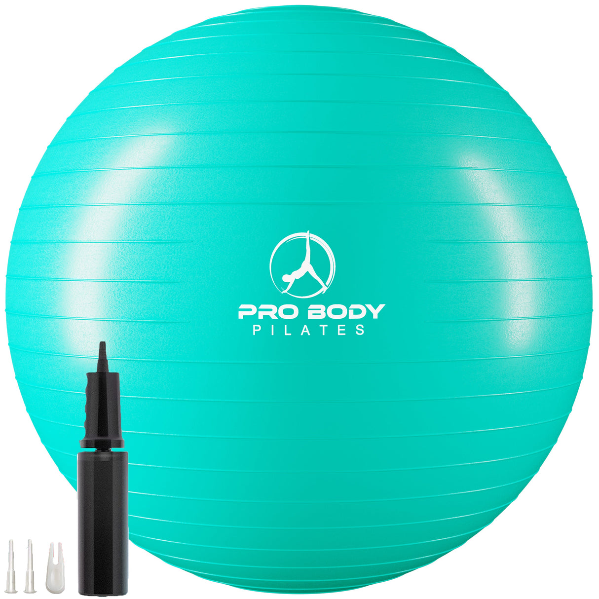 Pregnancy Ball for Maternity, Labor and Birth.  Includes Pregnancy Guide.  (Aqua)