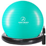 Exercise Ball Chair with Base & Bands