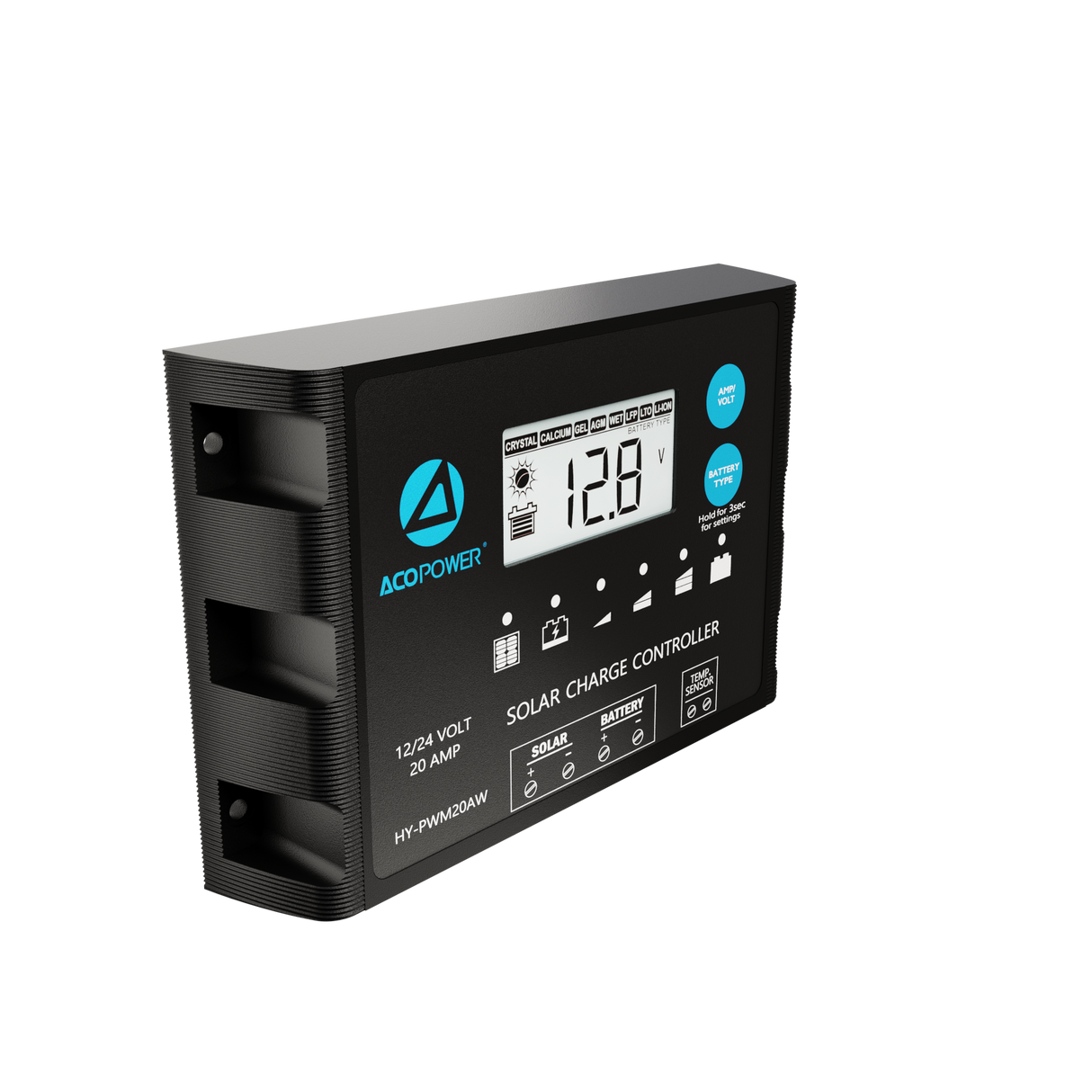 ProteusX 20A PWM Solar Charge Controller