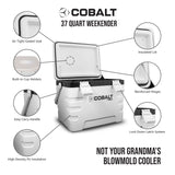 Cobalt 37 Quart Weekender Cooler