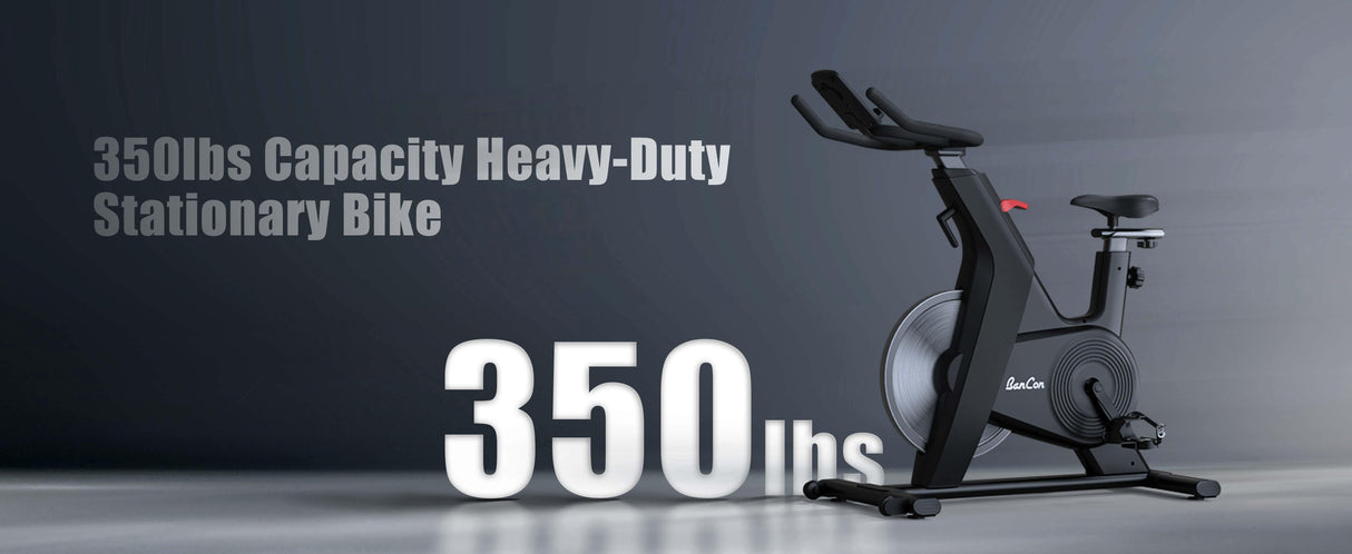 Home Upright Bike - Muscle D Fitness - Exercise Bike - Adjustable Seat and Handle Bars
