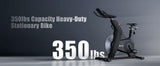 Home Upright Bike - Muscle D Fitness - Exercise Bike - Adjustable Seat and Handle Bars