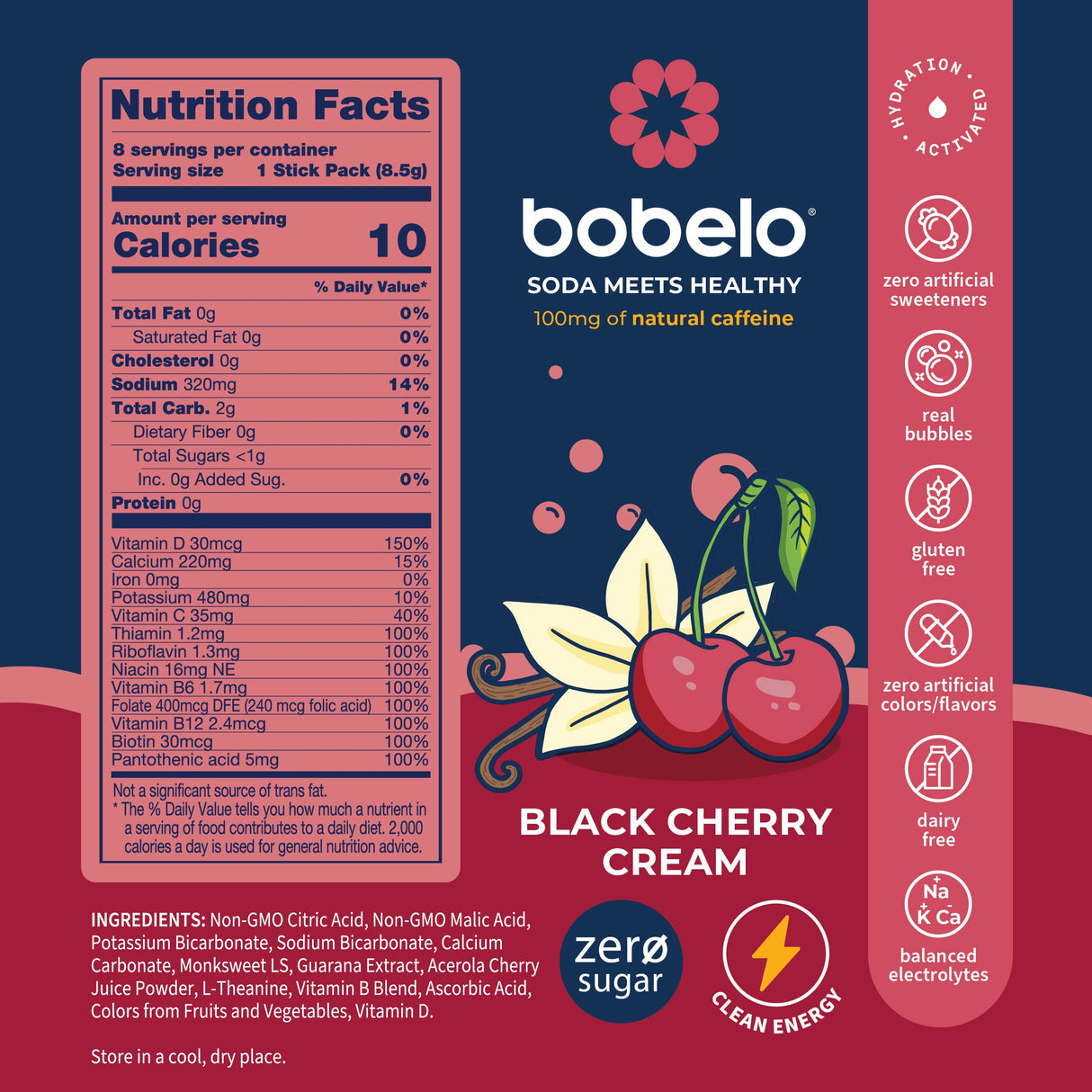 Clean Energy Black Cherry Cream
