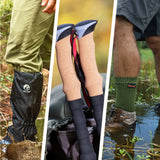 Pike Trail "Hiker" Bundle: Leg Gaiters - Waterproof Socks - Trekking Poles