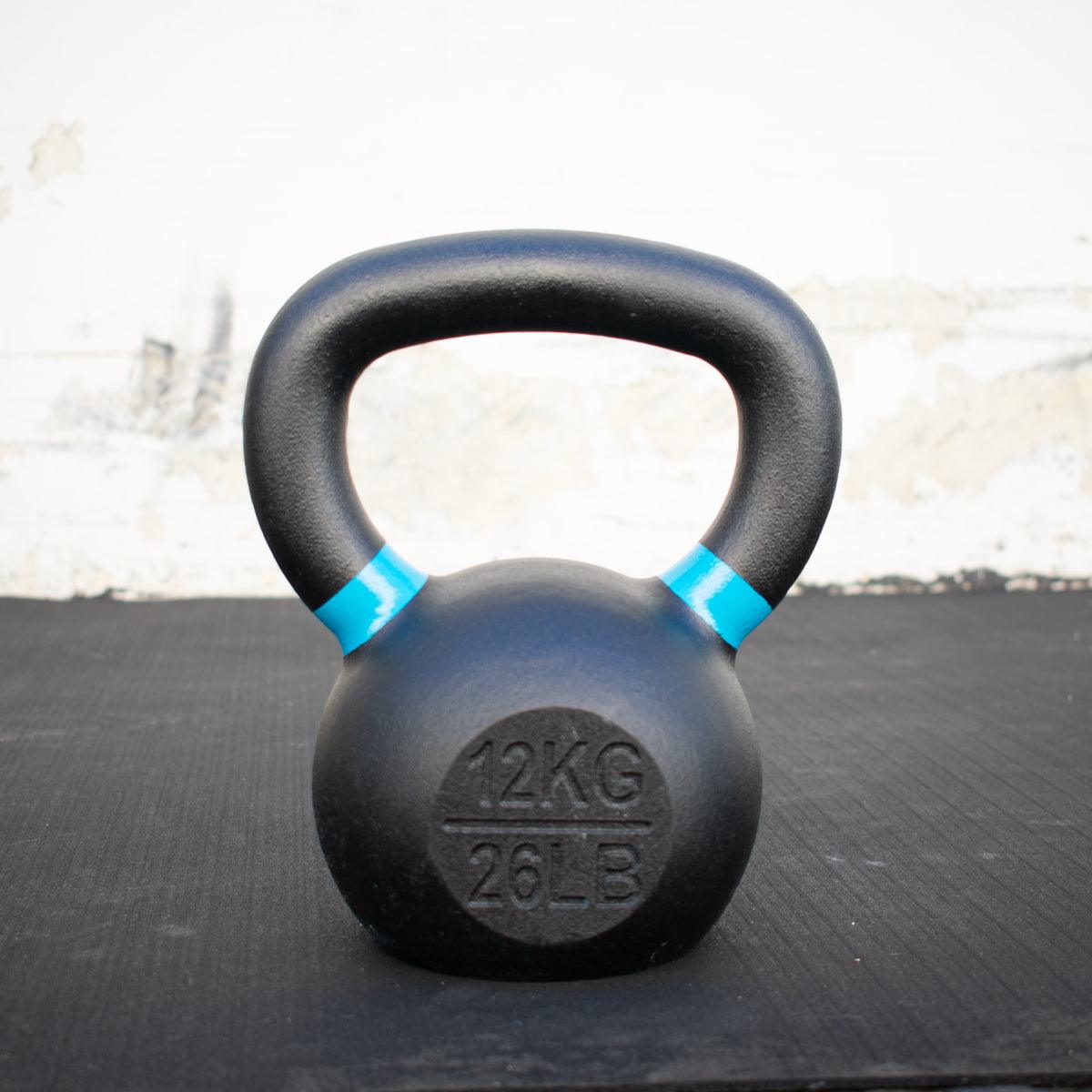 Muscle D Cast Kettlebells - Muscle D Fitness - Quality Handle Design - Heavy Duty Coating