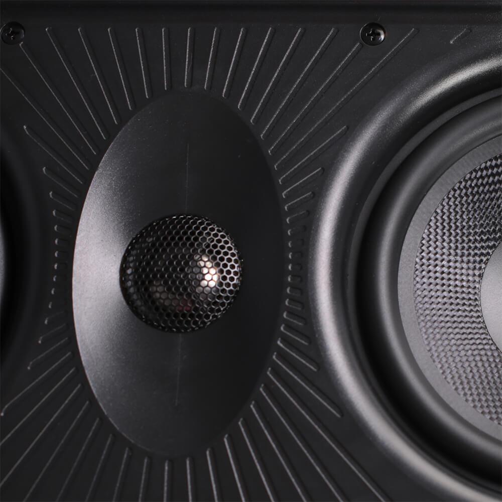 Clearus C6LCR Dual 6.5" LCR In-Wall Speaker