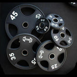 Urethane Olympic Weight Plates – Muscle D Fitness (Pairs & Sets)