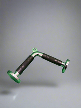 SFE 14" Chromed Triceps Press-Down Bar – Knurled Grip Cable Attachment for Home Gym & Smith Machines