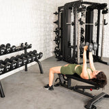 Pro Urethane Dumbbells - Muscle D Fitness - Quality Knurled Handles - Solid Design