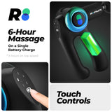 DEEP4s Percussion Massage Gun – Deep Tissue Handheld Massager for Pain Relief, Muscle Recovery & Knot Release