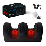 Foottopia Foot Massager with Heat & Vibration – Portable Electric Foot Therapy Machine with 3 Intensity Settings for Pain Relief & Circulation