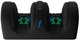 Foottopia Foot Massager with Heat & Vibration – Portable Electric Foot Therapy Machine with 3 Intensity Settings for Pain Relief & Circulation