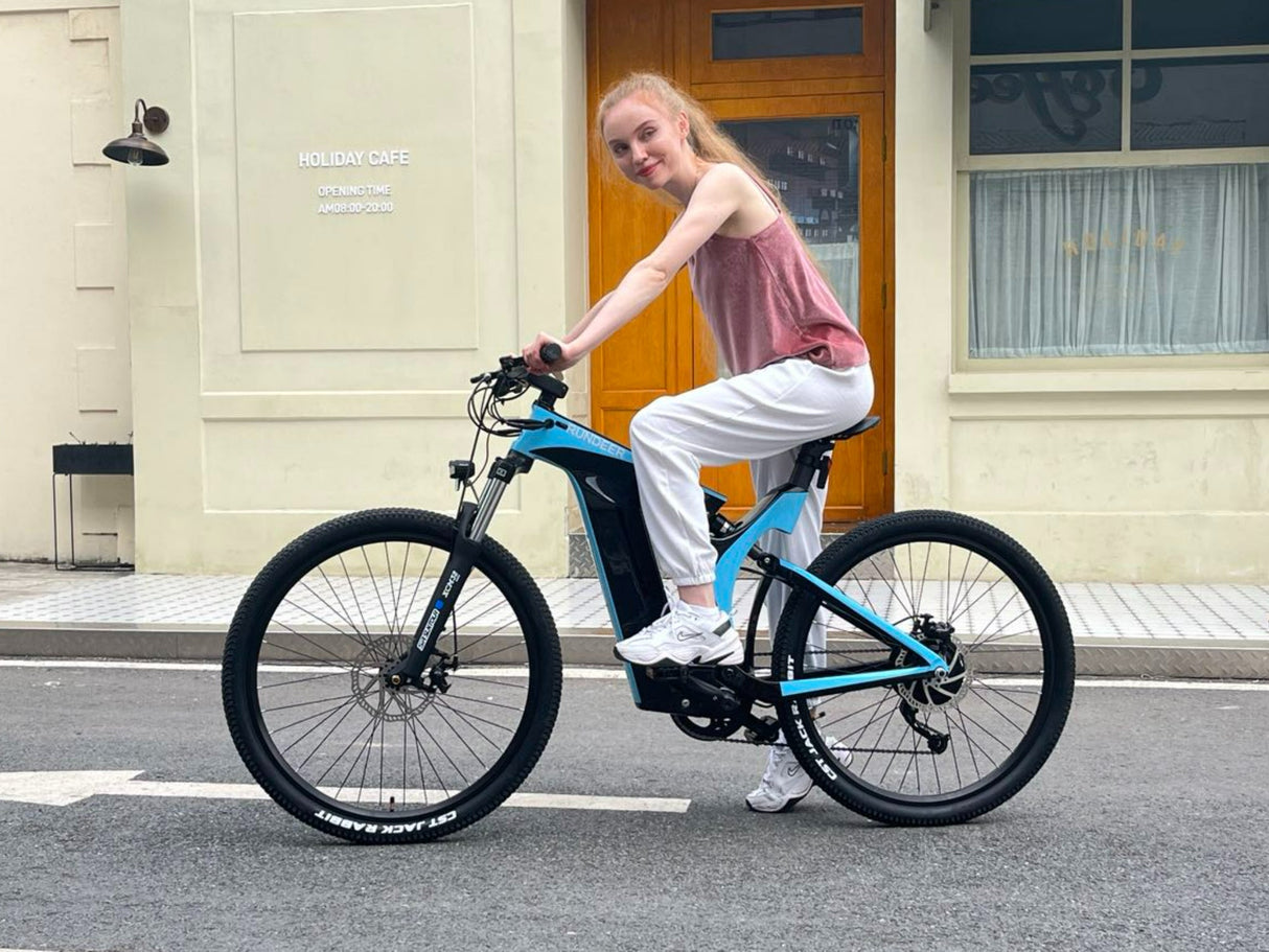 Rundeer Starry Sky UD Carbon Fiber Electric Bike