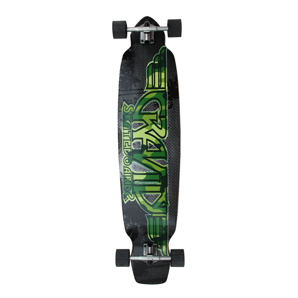Gravity Big Kick Wings Logo Longboard Complete - 45″