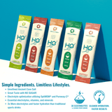 H2O ELECTROLYTES™ - Sample Variety Pack (5 Count) | Zero Sugar Electrolyte Powder