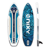 NIXY Huntington G5 Compact Paddle Board – 9'6" Lightweight Inflatable SUP for Travel & Adventure