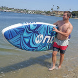NIXY Huntington G5 Compact Paddle Board – 9'6" Lightweight Inflatable SUP for Travel & Adventure