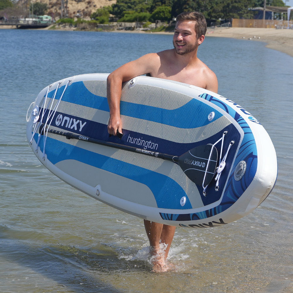 NIXY Huntington G5 Compact Paddle Board – 9'6" Lightweight Inflatable SUP for Travel & Adventure