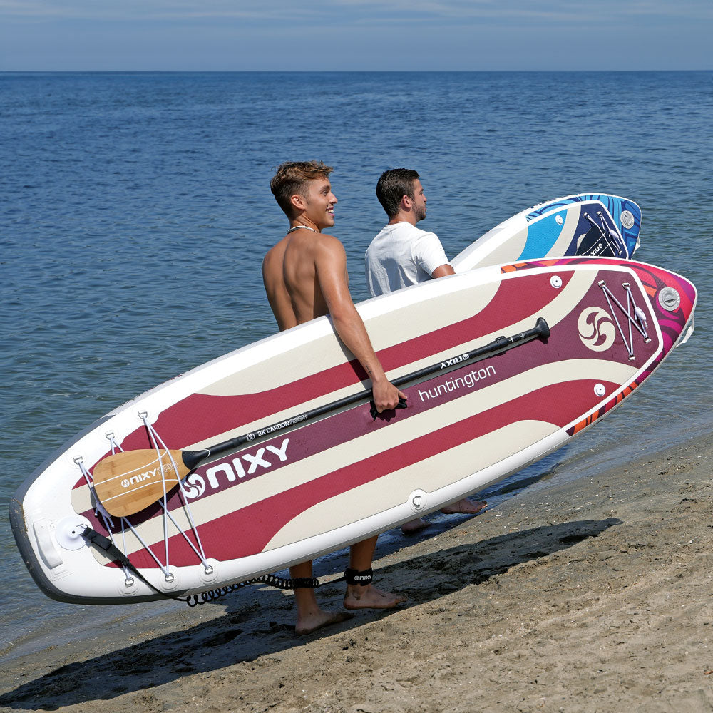 NIXY Huntington G5 Compact Paddle Board – 9'6" Lightweight Inflatable SUP for Travel & Adventure