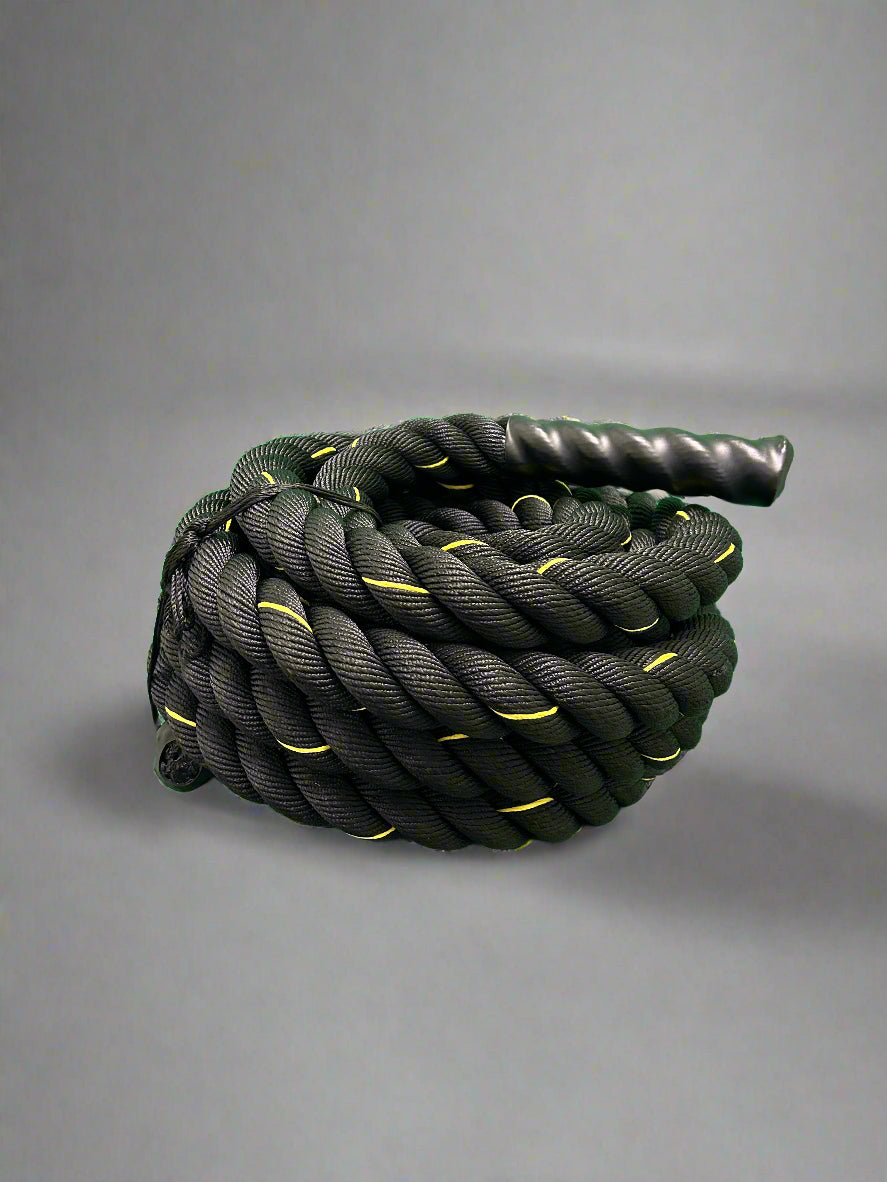 SFE Battle Rope for Full-Body High-Intensity Training – Durable, Non-Slip Handles, Indoor/Outdoor Use