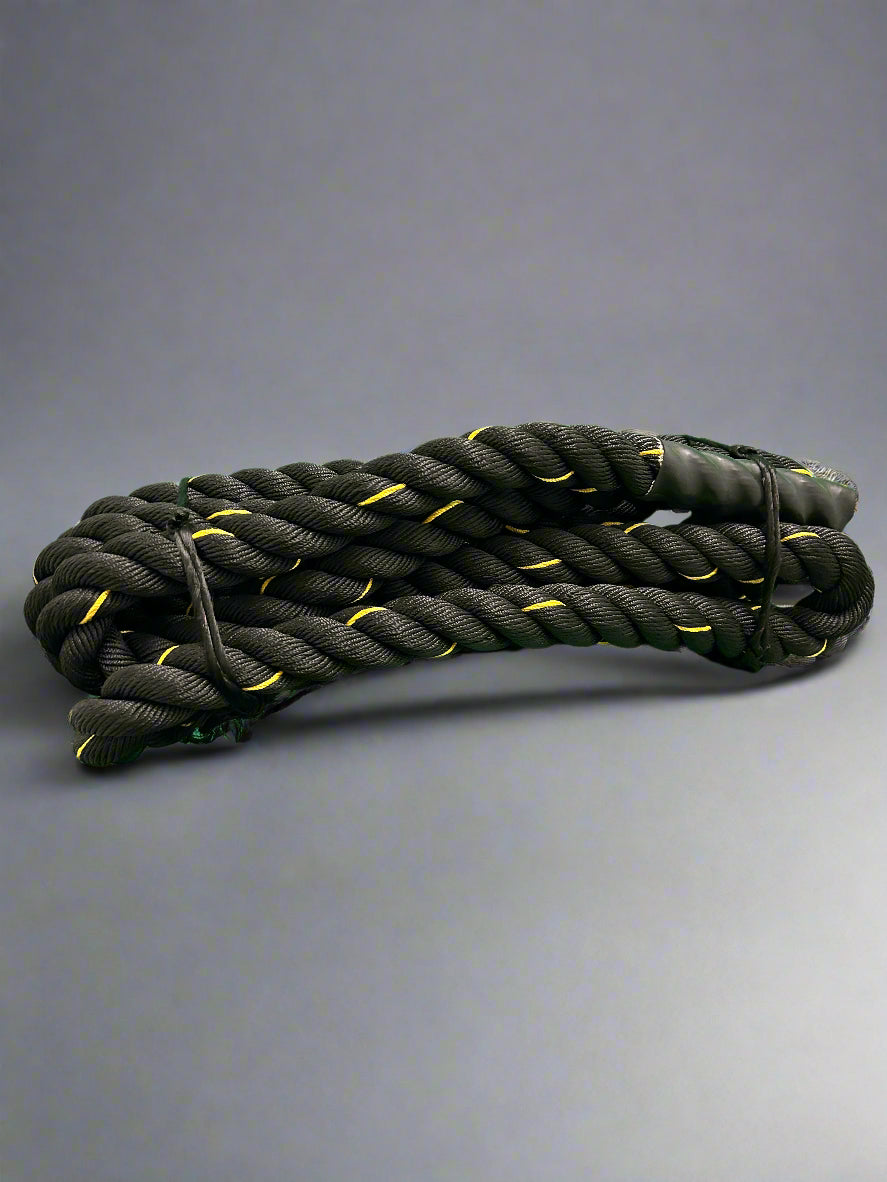 SFE Battle Rope for Full-Body High-Intensity Training – Durable, Non-Slip Handles, Indoor/Outdoor Use