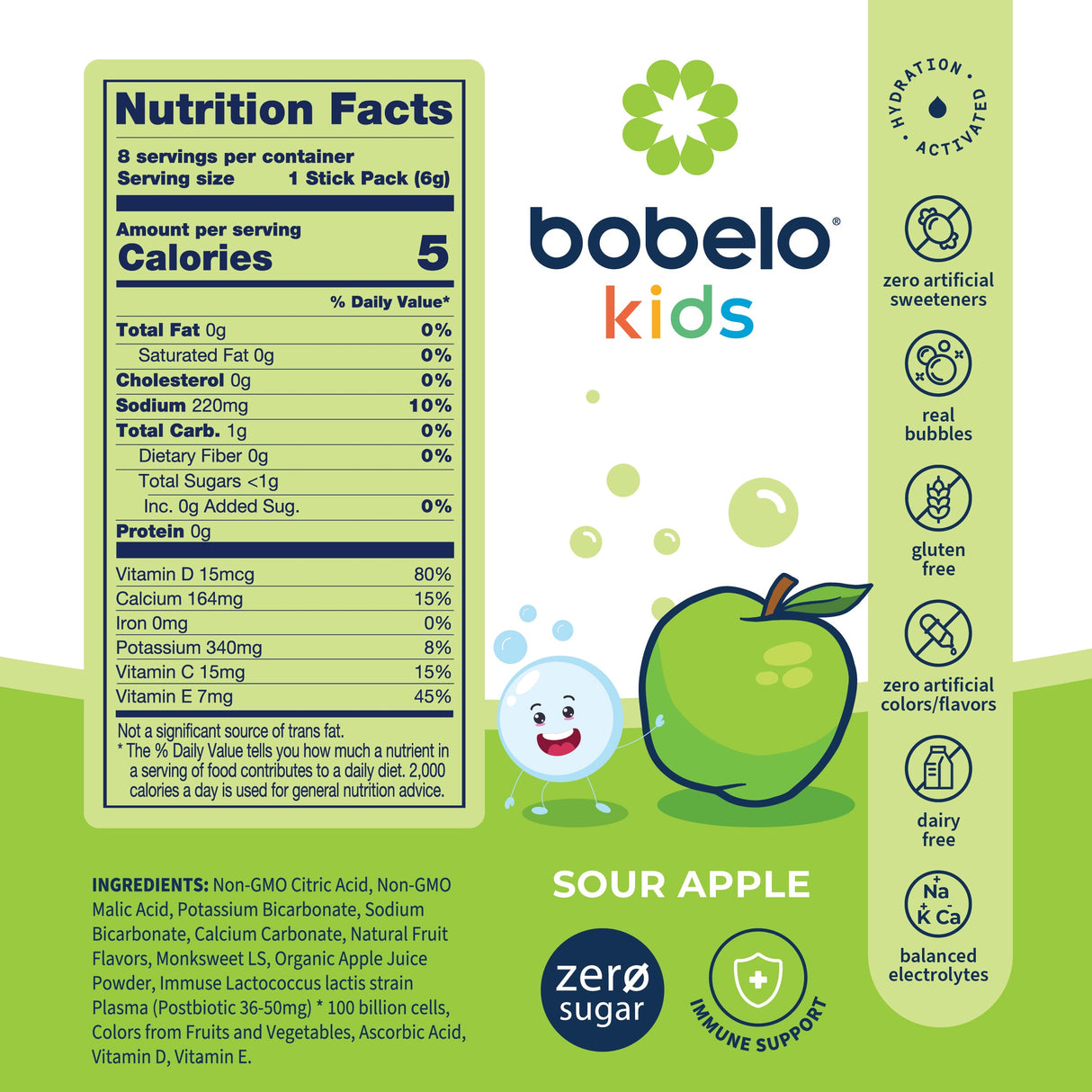 Postbiotic Immunity (Kids) Sour Apple
