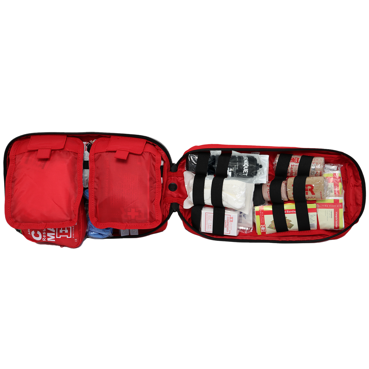 Rip-Away Fully Stocked Tactical Trauma Kit - Chest Seals, Tourniquet, & Bleeding Control
