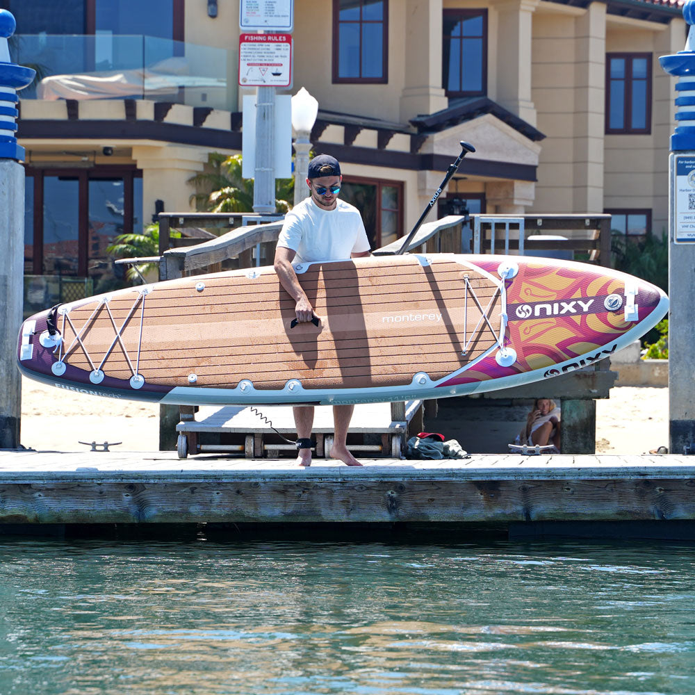 NIXY Monterey G5 Expedition Paddle Board – 11'6" Inflatable Touring SUP for Heavy Gear & Long Adventures